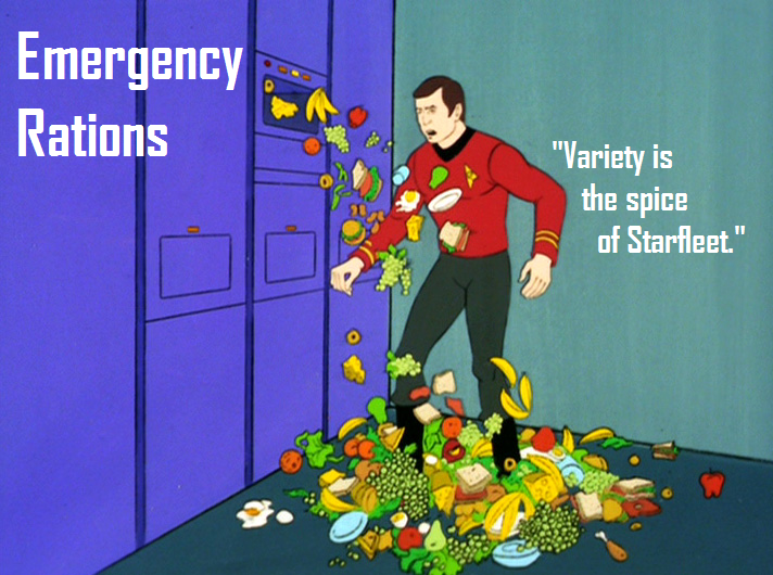 star trek federation emergency rations